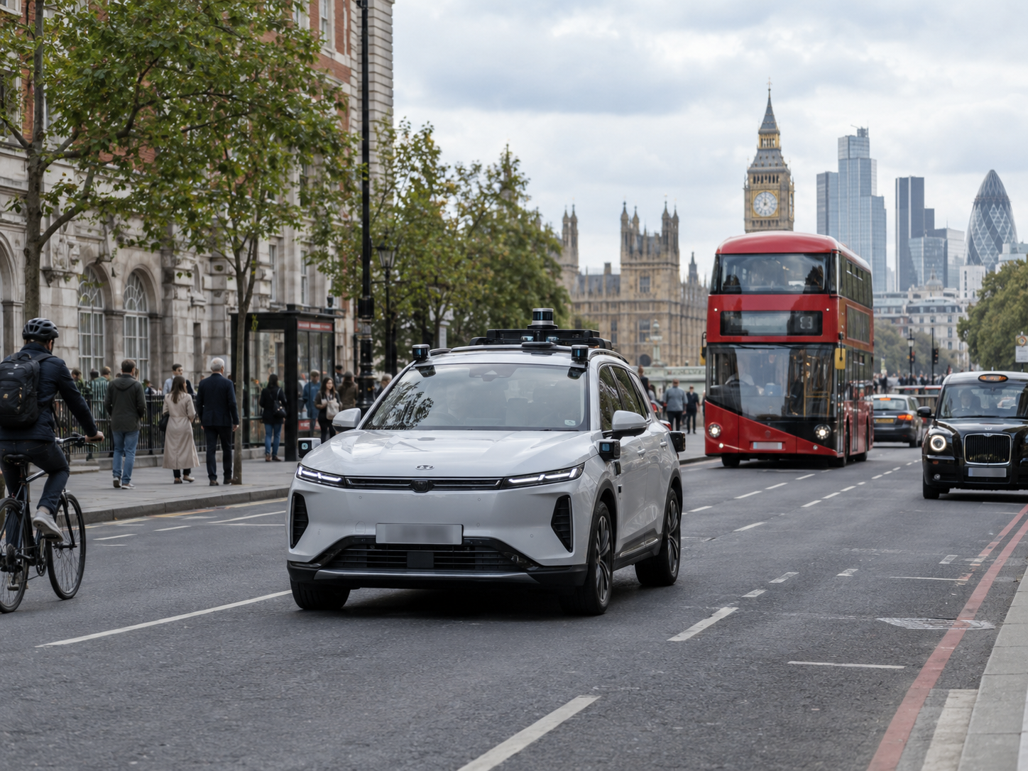 London’s First Public Robotaxi Trial Begins